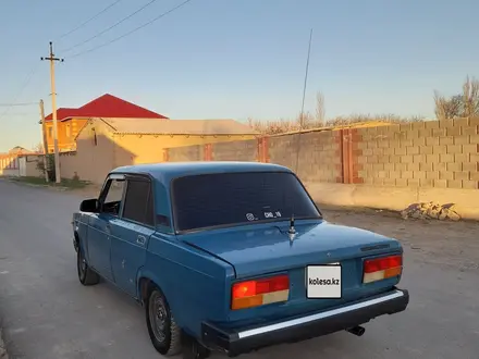 ВАЗ (Lada) 2107 2007 года за 700 000 тг. в Туркестан – фото 10