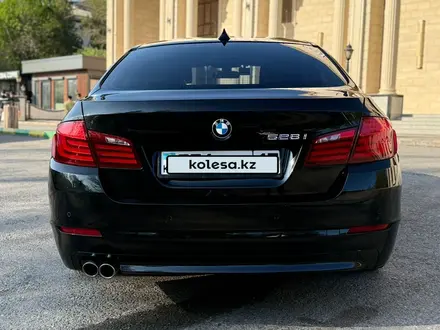 BMW 528 2012 года за 9 200 000 тг. в Шымкент – фото 13