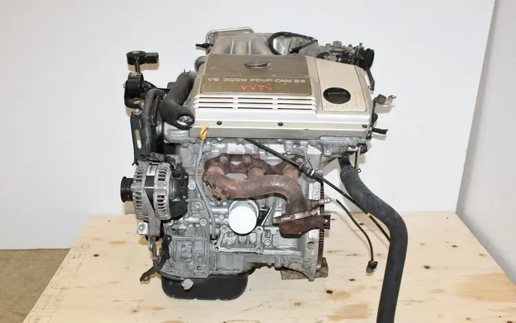 Двигатель из Японии на Тойота 1MZ VVTi 3.0 4wd Хайландер за 495 000 тг. в Алматы