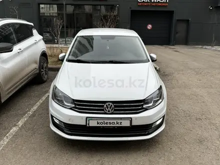Volkswagen Polo 2019 года за 6 500 000 тг. в Астана – фото 3