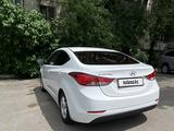 Hyundai Elantra 2014 года за 6 500 000 тг. в Алматы – фото 3