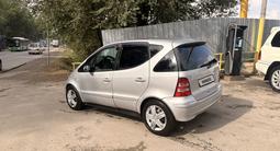 Mercedes-Benz A 160 2002 годаүшін1 800 000 тг. в Алматы