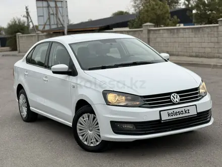 Volkswagen Polo 2016 года за 5 470 000 тг. в Алматы – фото 5