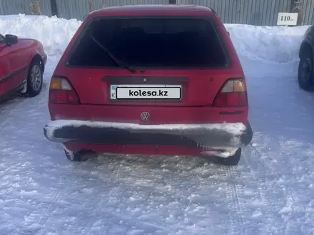 Volkswagen Golf 1987 года за 950 000 тг. в Степняк – фото 2