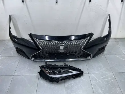 Бампер передний Lexus LS500 (2022-2025) ORIGINAL б/у за 10 000 тг. в Алматы – фото 2
