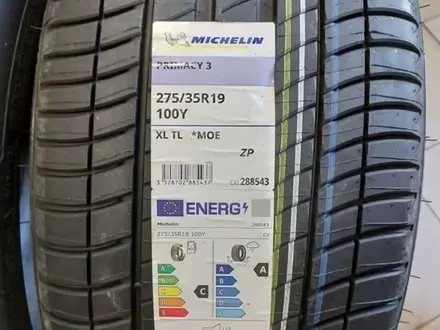 Michelin Primacy 3 ZP 245/40 R19 — 275/35 R19 100Y за 250 000 тг. в Алматы