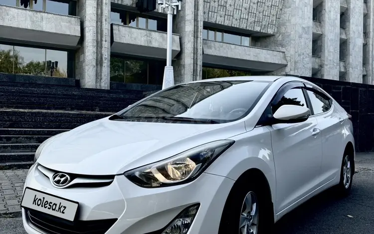 Hyundai Elantra 2015 годаүшін6 950 000 тг. в Алматы