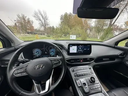 Hyundai Santa Fe 2022 года за 18 000 000 тг. в Шымкент – фото 10