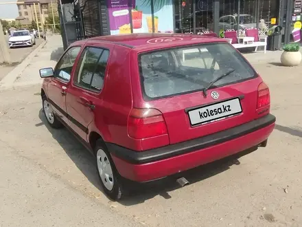 Volkswagen Golf 1993 года за 1 300 000 тг. в Алматы – фото 7