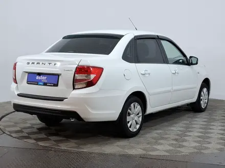 ВАЗ (Lada) Granta 2190 2020 года за 3 290 000 тг. в Астана – фото 5