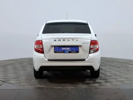 ВАЗ (Lada) Granta 2190 2020 года за 3 290 000 тг. в Астана – фото 6