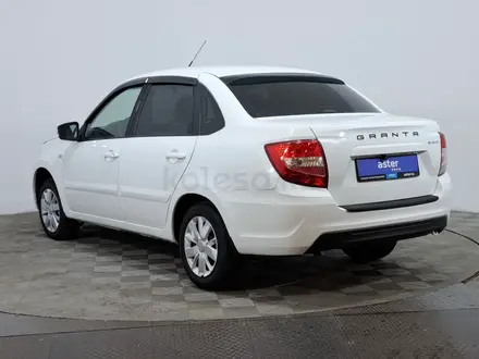 ВАЗ (Lada) Granta 2190 2020 года за 3 290 000 тг. в Астана – фото 7