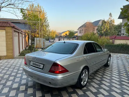 Mercedes-Benz S 320 1999 года за 4 500 000 тг. в Шымкент – фото 7