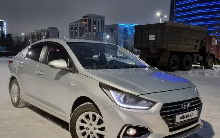 Hyundai Accent 2018 года за 8 690 000 тг. в Астана