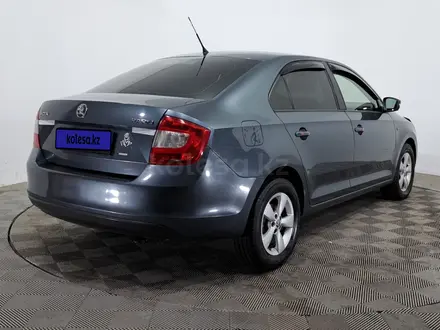 Skoda Rapid 2014 года за 3 990 000 тг. в Астана – фото 5
