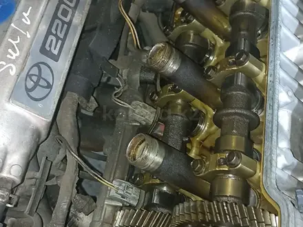 Двигатель Тайота Камри 10 2.2 объем за 450 000 тг. в Алматы – фото 4