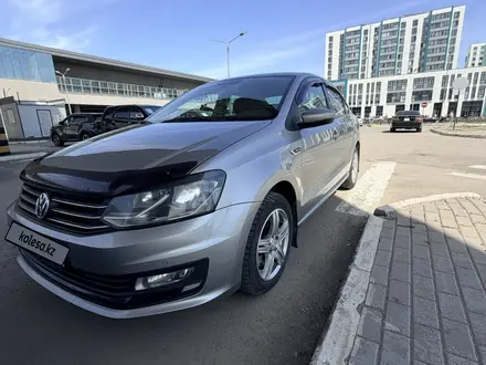 Volkswagen Polo 2019 года за 5 300 000 тг. в Астана – фото 2