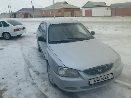 Hyundai Accent 2004 года за 1 400 000 тг. в Саксаульский – фото 3