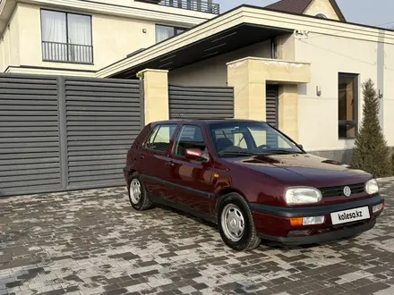 Volkswagen Golf 1994 года за 2 050 000 тг. в Тараз – фото 9