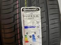 Continental Premium Contact 6 SSR 275/40 R22 107 Y 315/35 R22 111Yүшін1 800 000 тг. в Астана