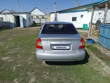 Hyundai Accent 2003 года за 2 800 000 тг. в Аксай – фото 3