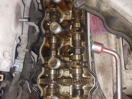 Матор двигатель тойота камри 20 объём 2.2 5S-FEпривозной за 450 000 тг. в Алматы – фото 12