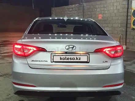 Hyundai Sonata 2015 года за 7 500 000 тг. в Шымкент – фото 7