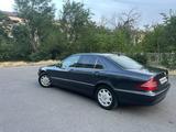 Mercedes-Benz S 320 1999 годаүшін3 700 000 тг. в Кентау – фото 2