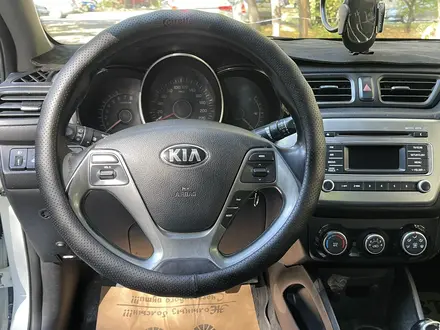 Kia Rio 2017 года за 4 200 000 тг. в Алматы – фото 12