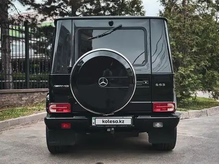 Mercedes-Benz G 63 AMG 2014 года за 40 000 000 тг. в Алматы – фото 5