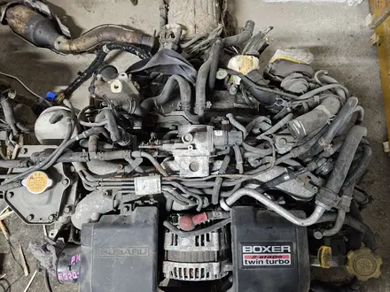 Двигатель ej206 твин турбо, twinturbo за 500 000 тг. в Караганда – фото 3