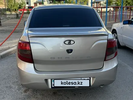 ВАЗ (Lada) Granta 2190 2012 года за 2 000 000 тг. в Кызылорда – фото 4