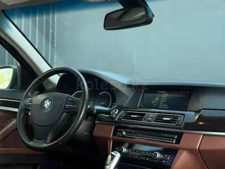 BMW 528 2013 года за 11 000 000 тг. в Алматы – фото 11