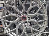 Литые диски Vossen HF2 R19 5 114.3 8.5 et 35 cv 73.1 Silver polished за 420 000 тг. в Алматы – фото 2