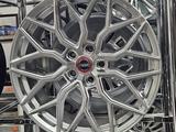 Литые диски Vossen HF2 R19 5 114.3 8.5 et 35 cv 73.1 Silver polished за 420 000 тг. в Алматы – фото 3