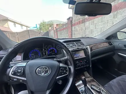 Toyota Camry 2016 года за 12 000 000 тг. в Алматы – фото 7