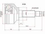 Шрус наружный, граната наружняяүшін12 000 тг. в Павлодар