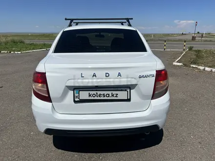 ВАЗ (Lada) Granta 2190 2020 года за 4 700 000 тг. в Зайсан – фото 4