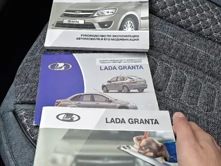 ВАЗ (Lada) Granta 2190 2018 года за 2 580 000 тг. в Астана – фото 27