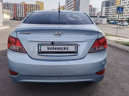 Hyundai Accent 2012 года за 3 700 000 тг. в Астана – фото 6