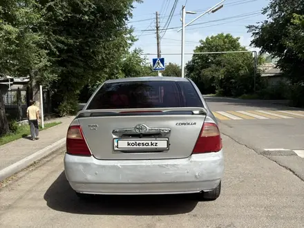 Toyota Corolla 2002 года за 2 700 000 тг. в Алматы – фото 4