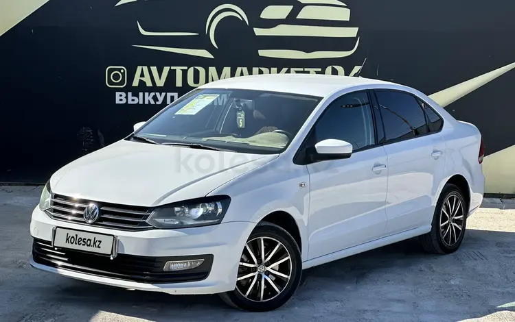 Volkswagen Polo 2017 года за 5 500 000 тг. в Атырау