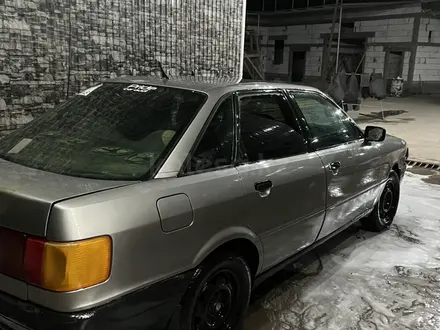 Audi 80 1989 года за 750 000 тг. в Жетысай – фото 4