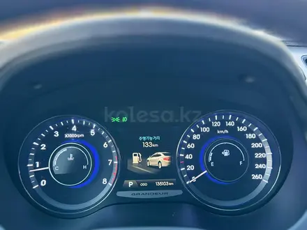 Hyundai Grandeur 2012 года за 8 800 000 тг. в Кентау – фото 16