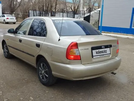 Hyundai Accent 2003 года за 1 000 000 тг. в Уральск – фото 5