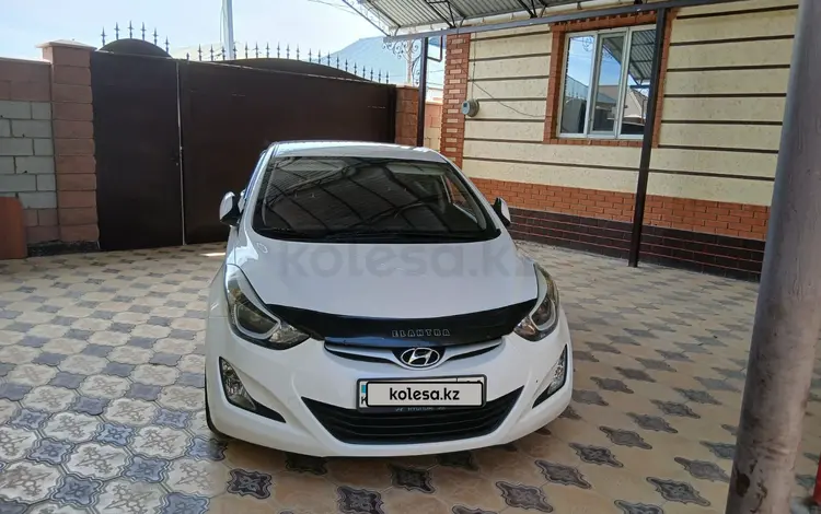 Hyundai Elantra 2014 года за 5 500 000 тг. в Кызылорда