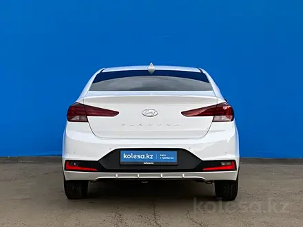 Hyundai Elantra 2019 года за 9 090 000 тг. в Алматы – фото 4