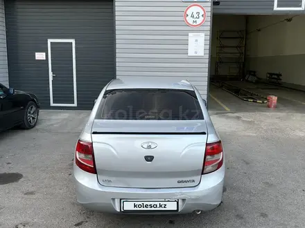 ВАЗ (Lada) Granta 2190 2012 года за 2 350 000 тг. в Астана – фото 3