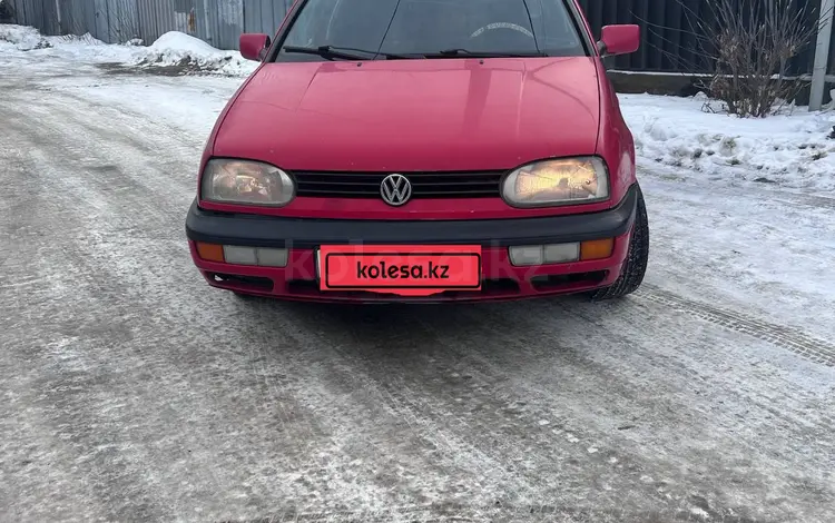 Volkswagen Golf 1992 годаүшін1 100 000 тг. в Талгар