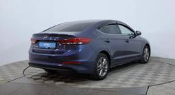 Hyundai Elantra 2018 года за 7 590 000 тг. в Астана – фото 5